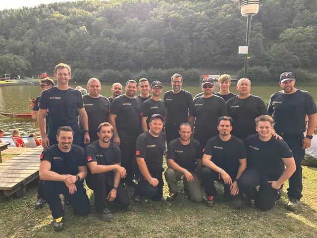 Die Freiwillige Feuerwehr Jabing war ebenso gut vertreten.  | Foto: Lisa Stöckl
