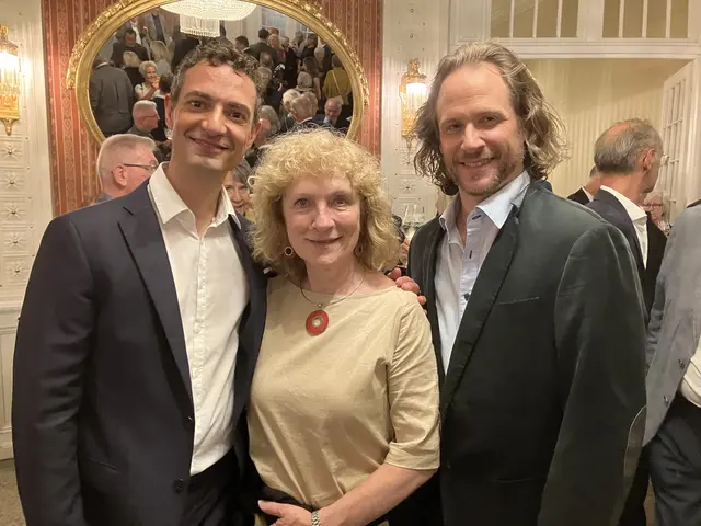 Ricardo Frenzel-Baudisch, Regisseurin Isabella Gregor (inszenierte die Zirkusprinzessin) und Clemens Kerschbaumer | Foto: Stockmann