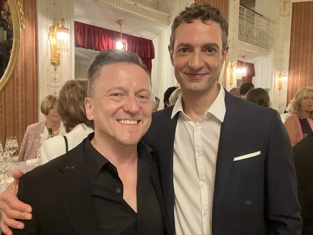 Lakner-Nachfolger Andreas Gergen (l.) mit Ricardo Frenzel-Baudisch | Foto: Stockmann