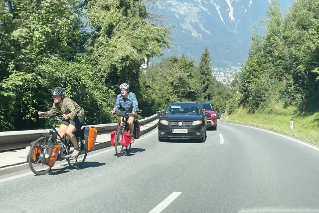 Wie steht es um einen Fahrradweg nach Igls? | Foto: Stadtteilvertretung Igls, Stephan Kaltschmid