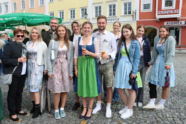 Es war ein wunderschönes Erntedankfest in Schärding. 1400 ehrenamtliche Arbeitsstunden und 9 Monate Vorbereitungszeit haben sich wirklich ausgezahlt. | Foto: Markus Bäumler/zema-medien.de