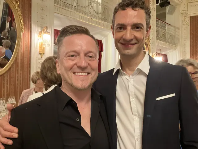 Lakner-Nachfolger Andreas Gergen (l.) mit Ricardo Frenzel-Baudisch | Foto: Stockmann