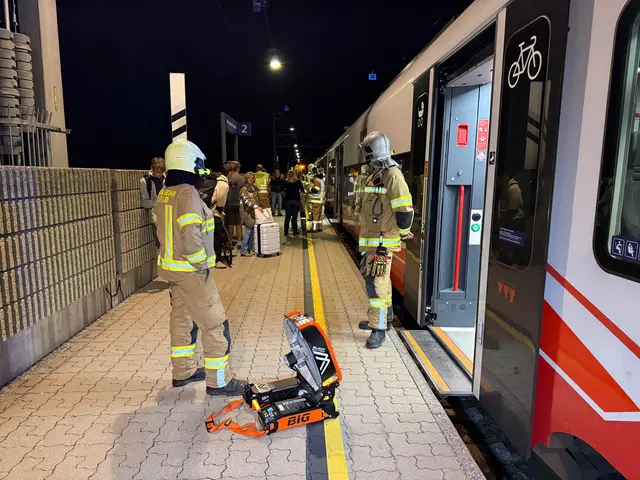  Im Einsatz standen die Freiwillige Feuerwehr Radfeld mit drei Fahrzeugen und 27 Mitgliedern, die Freiwillige Feuerwehr Rattenberg mit zwei Fahrzeugen und 18 Mitgliedern sowie der Rettungsdienst. | Foto: zoom.tirol