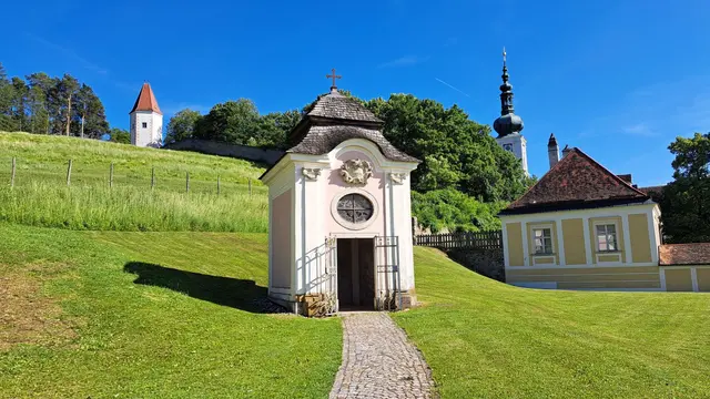 … bei der Intentionskapelle.  ... | Foto: © Silvia Plischek