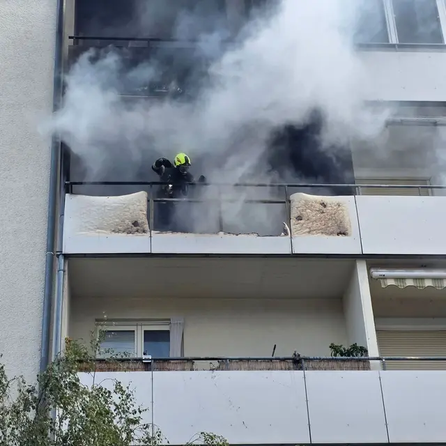 Der Wohnungsbrand ereignete sich am Sonntagvormittag. | Foto: FF Eisenstadt