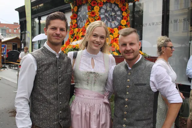Am Sonntagnachmittag freuten sich die Besucherinnen und Besucher über strahlenden Sonnenschein der alle düsteren Wolken vertrieb. | Foto: RegionalMedien Steiermark