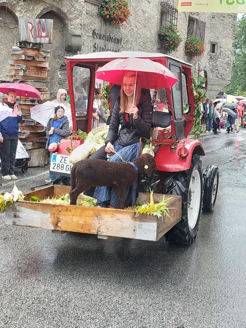 Am Sonntag fand in Rauris das alljährliche Bauernherbstfest statt.  | Foto: Regina Langreiter