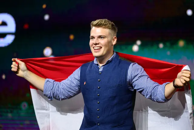 Jonas Danninger erhielt auch die Auszeichnung "Best of Nation" für die höchste rot-weiß-roten Punktezahl. | Foto: SkillsAustria