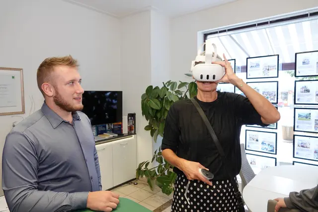 Bei der virtuellen Führung konnte man sich von den neuesten, technischen Möglichkeiten überzeugen. | Foto: Michael Blinzer