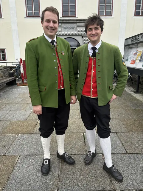 Christoph Hinterleitner und Michael Grabner aus Konradsheim. | Foto: Dietl-Schuller