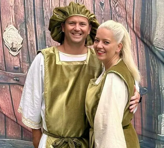 Sonja und Mario aus Eggenburg freuen sich das ganze Jahr über auf dieses großartige Fest. | Foto: Markus Kahrer