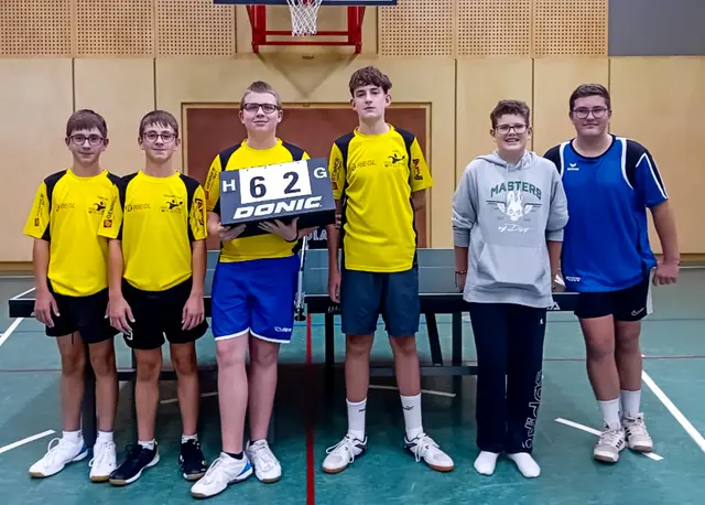 Tobias und Sebastian Brausteiner, Alexander Müllauer, Nico Pfannhauser, Maximilian und Kornelius Gumpinger. | Foto: Reinhard Pleßl