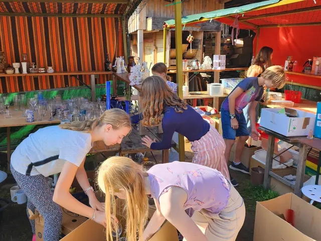 Die Kinder hatten viel Freude bei ihrer Arbeit | Foto: Neue Schule