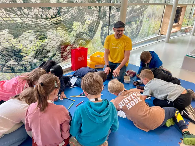 Die Kinderuni on Tour tourt durch Niederösterreich und machte am 12. September Halt im UnterWasserReich Schrems.  | Foto: Kinderbüro der Universität Wien