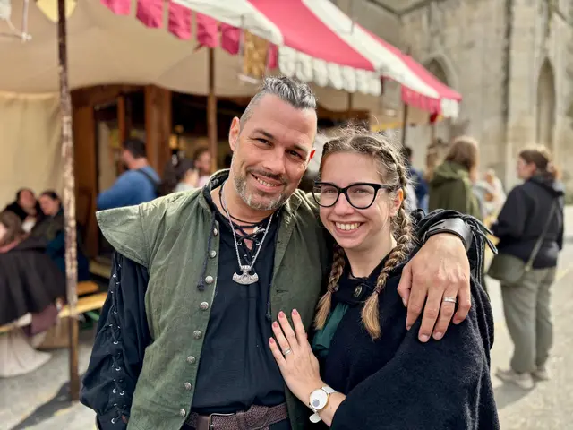 Elmar und Sabrina, beide wohnhaft in Wien - gebürtig aber aus Eggenburg, sind bereits Stammgäste beim Fest. | Foto: Markus Kahrer