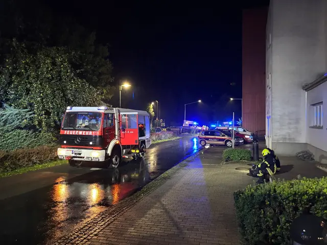 Die Feuerwehr am Einsatzort. | Foto: FF Zeltweg