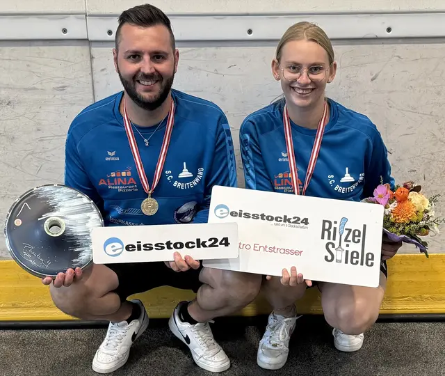 Mathias und Selina Adler holten jeweils eine Medaille bei den österreichischen Meisterschaften im Zielbewerb.