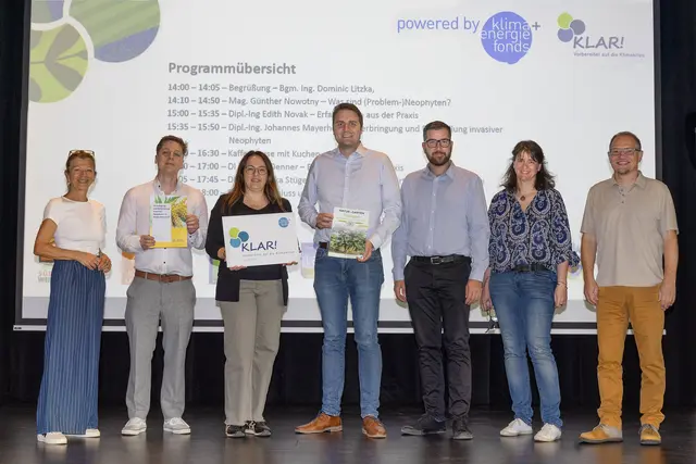 Am 11. September 2025 luden die KLAR!-Regionen des östlichen Weinviertels zur Neophytenkonferenz ins Quartier Wolkersdorf. | Foto: KLAR Region
