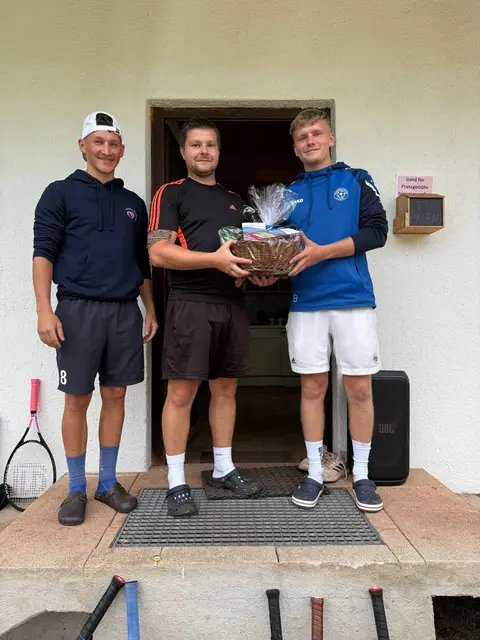 Gewinnerduo Jakob Hollinger und Christoph Pretschuh | Foto: Alle Fotos: Tennisclub Palfau