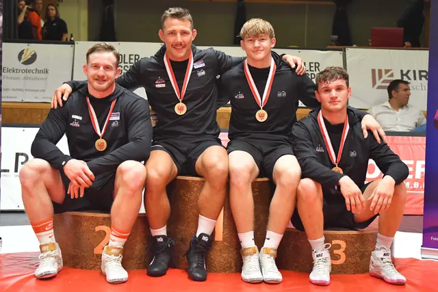Die 4 Tiroler Meister Gastl, Wagner, Walder und Ennemoser vom RSC Inzing | Foto: RSC Inzing