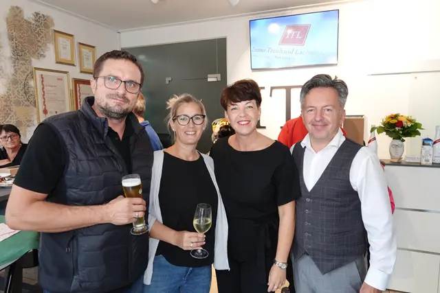 Zahlreiche zufriedene Kundinnen und Kunden sowie Freunde und Partner fanden sich angesichts des Jubiläums ein. | Foto: Michael Blinzer