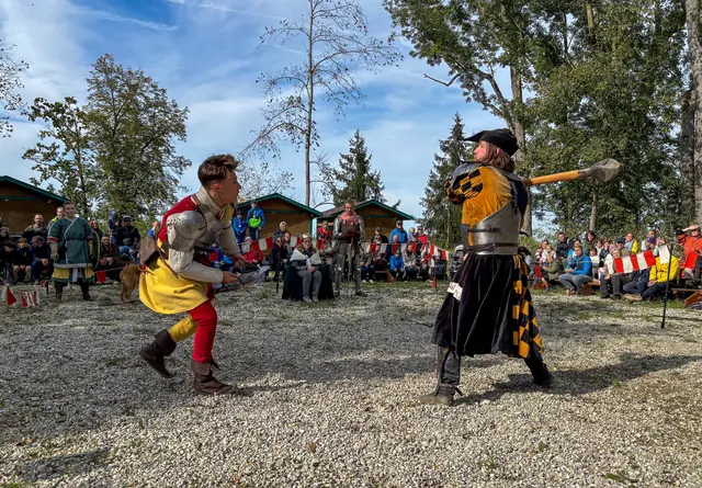 Natürlich werden auch Ritterkämpfe ausgetragen. | Foto: D.medien