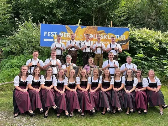 Die Ternberger Volkstanzgruppe trat in der Wertungsklasse „Fortgeschritten“ an.  | Foto: Landjugend Oö