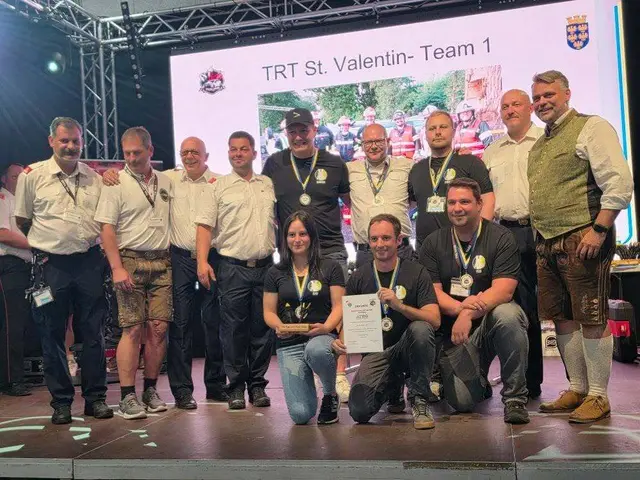Die Teams aus St. Valentin. | Foto: Wolfgang Zarl
