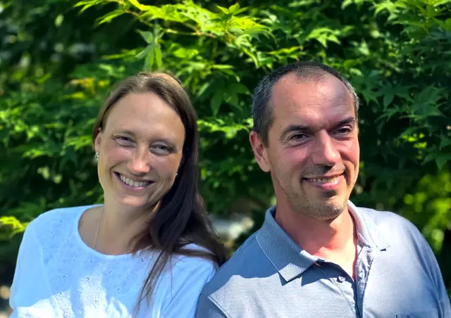 Christina Absenger und ihr Mann freuen sich auf die Ordinationseröffnung am 6. Oktober in Stainz. | Foto: Absenger