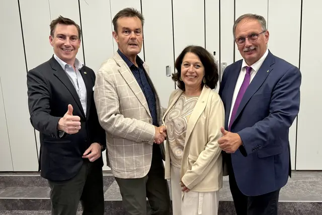 Die Versammlung endete mit der einstimmigen Wahl von Heidelinde Frey und ihrem Team, was die große Unterstützung innerhalb der Partei verdeutlicht. | Foto: VP Hollabrunn