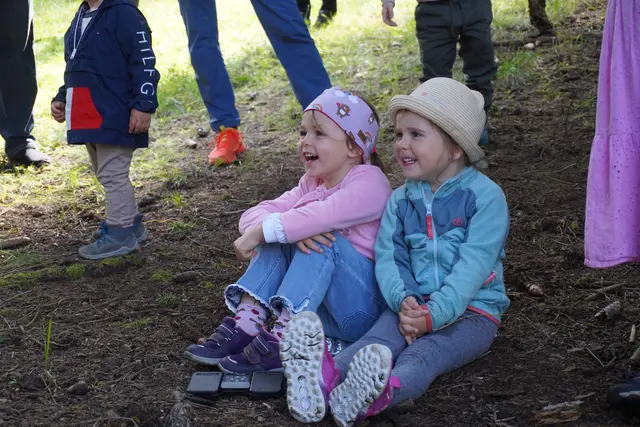Eines der Musikstücke brachte die Kinder besonders zum Lachen.  | Foto: AMG
