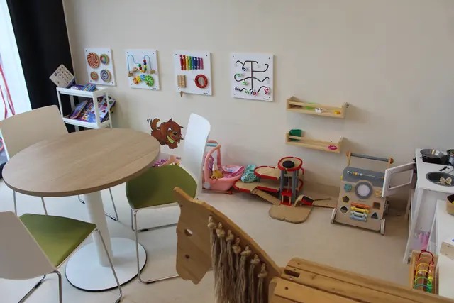 Für die Kleinsten gibt es einige Spieleräume. 