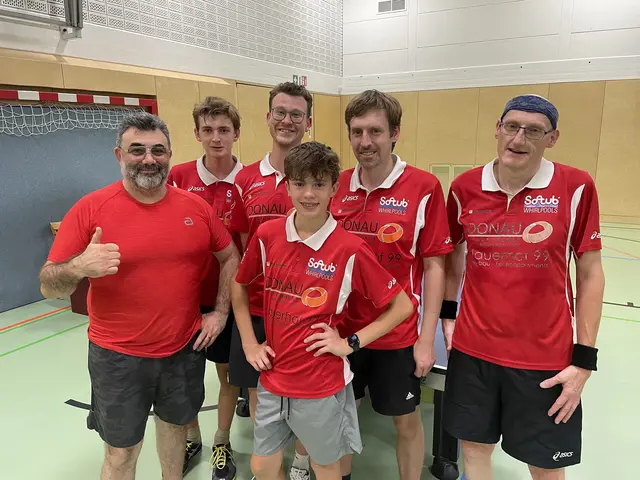 Die 2. und 3. Mannschaft des ASVK in der Unterliga: (v.l.n.r) Vlad Nemirovsky, Jonas Pitour, Alex Eder, Moritz Lind, Fabian Pfrengle und Georg Hengl-Weinmayer | Foto: ASVK 2025
