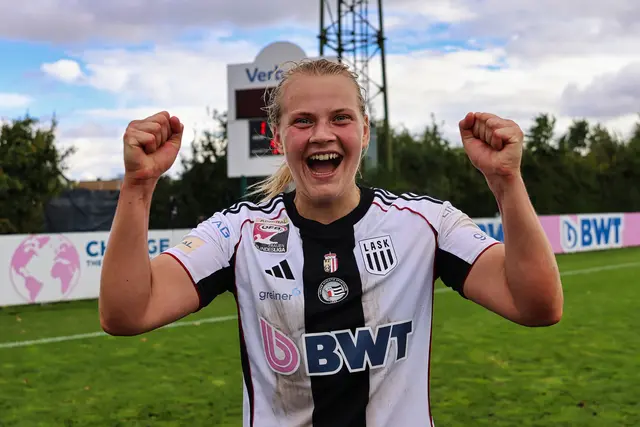 Stolze Torchützin: Siret Räämet. | Foto: Reischl