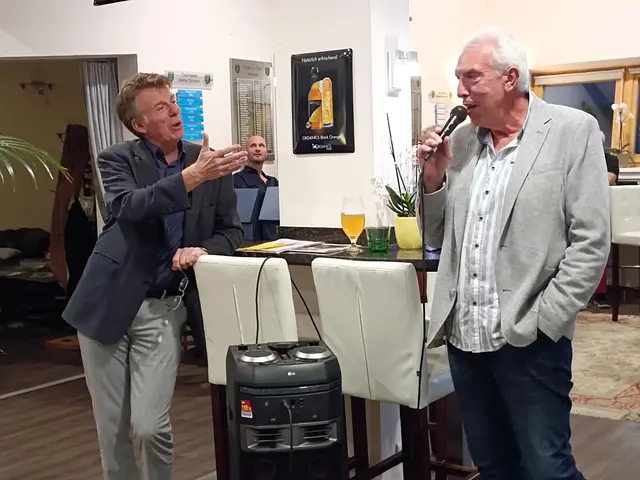 Christof Dunst (l.)  nahm im Anschluss des Turniers gemeinsam mit dem Präsidenten des Golfclubs Spillern, Andreas Korda, die Preisverleihung vor | Foto: Golfclub Spillern/zVg