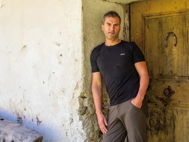 Florian Hage lädt zur CD-Präsentation. | Foto: Stefan Hampel