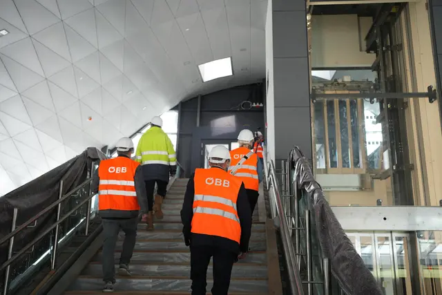 Am Bahnhof Weststeiermark in Groß St. Florian wird alles vorbereitet, um mit Dezember in Betrieb zu gehen. (Archiv) | Foto: MeinBezirk/Simon Michl