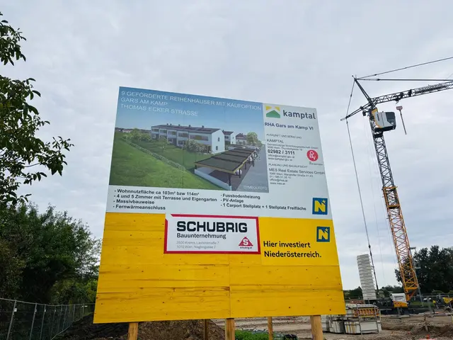 Die "Gemeinnützige Wohnbaugesellschaft Kamptal GmbH" errichtet gemeinsam
mit dem "Architekturbüro MES Real Estate Services GmbH" in 3571 Gars am Kamp
insgesamt neun Reihenhäuser mit der Option auf einen späteren Kauf. | Foto: Manuela Danzinger
