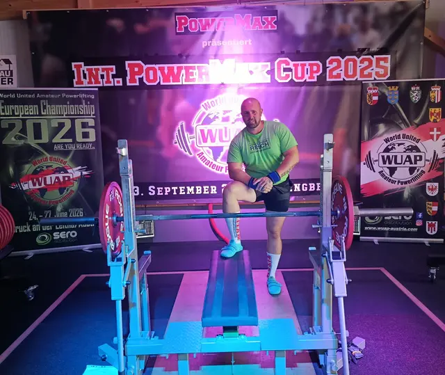 Manuel Edlinger holte beim Powermax Cup trotz Verletzungen den starken zweiten Platz. | Foto: Edlinger