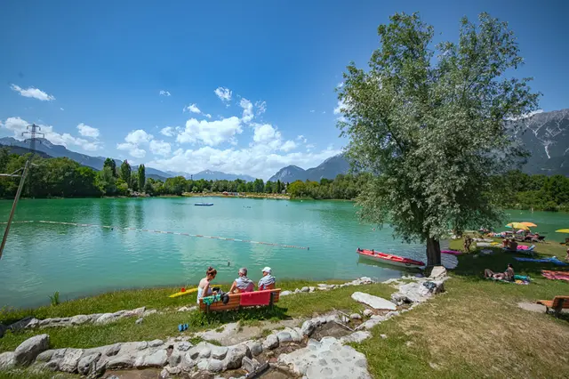 Im Freibad Tivoli und am Baggersee wurden zusammen rund 306.000 Besucher gezählt. | Foto: IKB