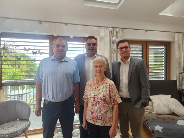 Gerda Grabenhofer feierte ihren 80. Geburtstag. | Foto: Gemeinde Mariasdorf