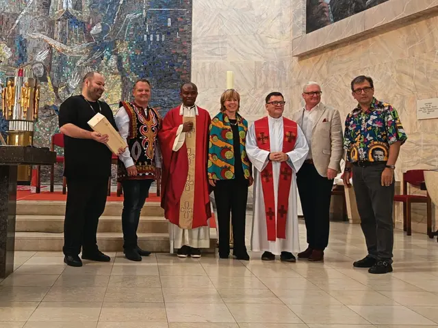 In memoriam Pater Johann Kiesling ließ Afrika in der Stadtpfarrkirche grüßen. | Foto: Stadtgemeinde Ternitz