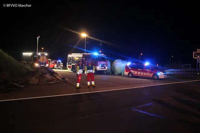 Zahlreiche Feuerwehren aus dem Bezirk Voitsberg und dem Lavanttal griffen zusammen. | Foto: BFV Voitsberg/Patrick Marcher