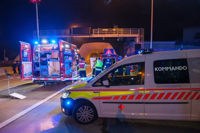 Das Einsatzkommando des Rettungsdienst war mit dem Ablauf sehr zufrieden. | Foto: Luttenberger, Thormann, Hasiwar, Kury, Wonisch | DOKUteam Rotes Kreuz Stmk.