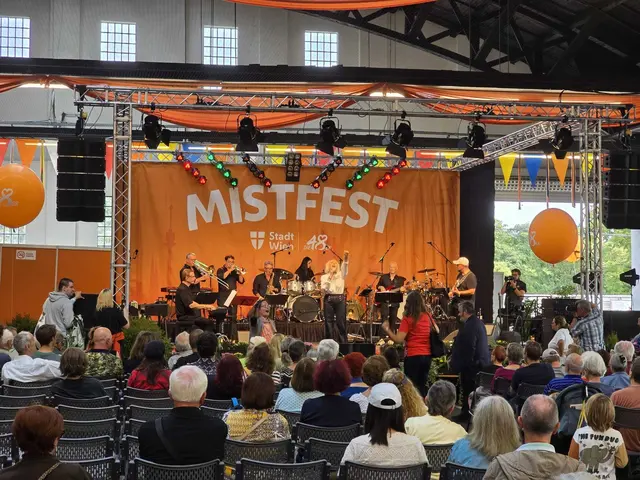 Das Mistfest konnte auch mit Live-Musik überzeugen. | Foto: Lukas Ipirotis/MeinBezirk