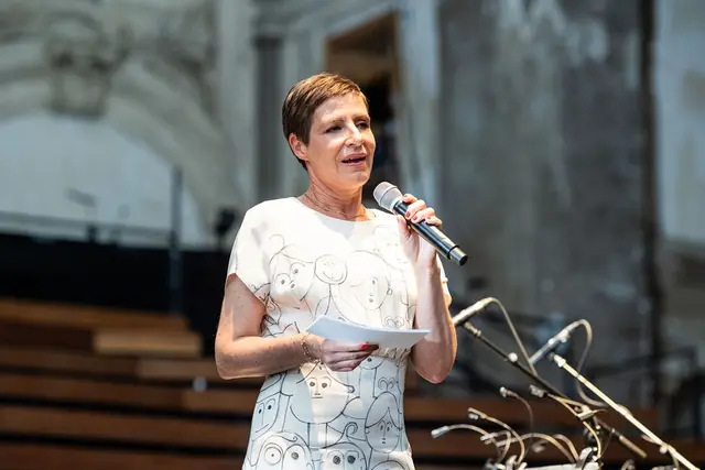 Barbara Staudinger blickt auf die Geschichte ihres Hauses zurück. | Foto: Ouriel Morgensztern