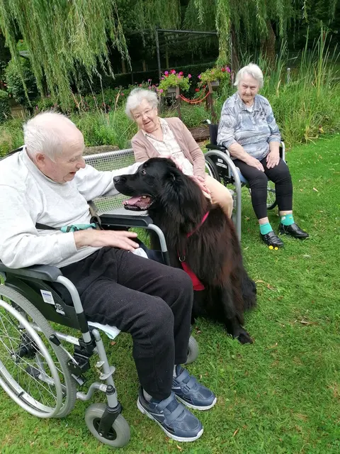 Der Star im Seniorenheim: Topas. | Foto: PBZ Gloggnitz