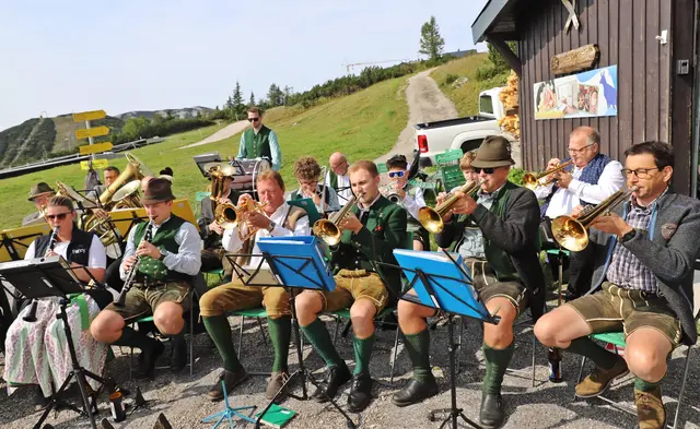 "Musi" auf dem Feuerkogel. | Foto: Hörmandinger