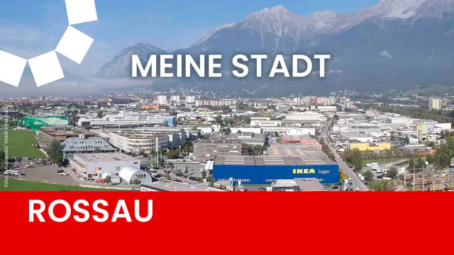 Ein Blick auf das Gewerbegebiet Rossau | Foto: R. Kupanda/ Stadt Innsbruck