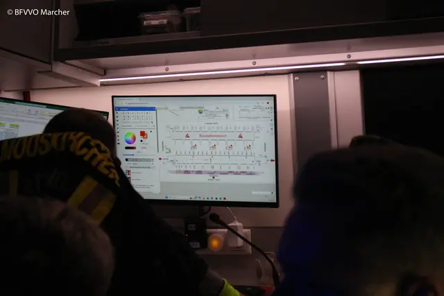 Genaue Einsatzpläne und Informationen waren unerlässlich. | Foto: BFV Voitsberg/Patrick Marcher